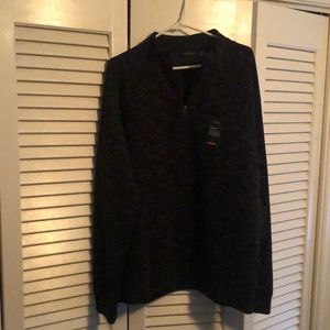Marc Anthony Size Large quarter zip pullover NWT